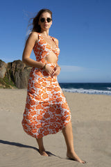 Krista Twist Dress - Ginger Jar