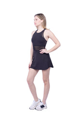 Leena Organic Cotton & Mesh Sport Dress