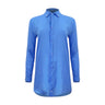Naomi Linen Tunic Blouse - Glacier