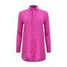 Naomi Linen Tunic Blouse - Pink Aster