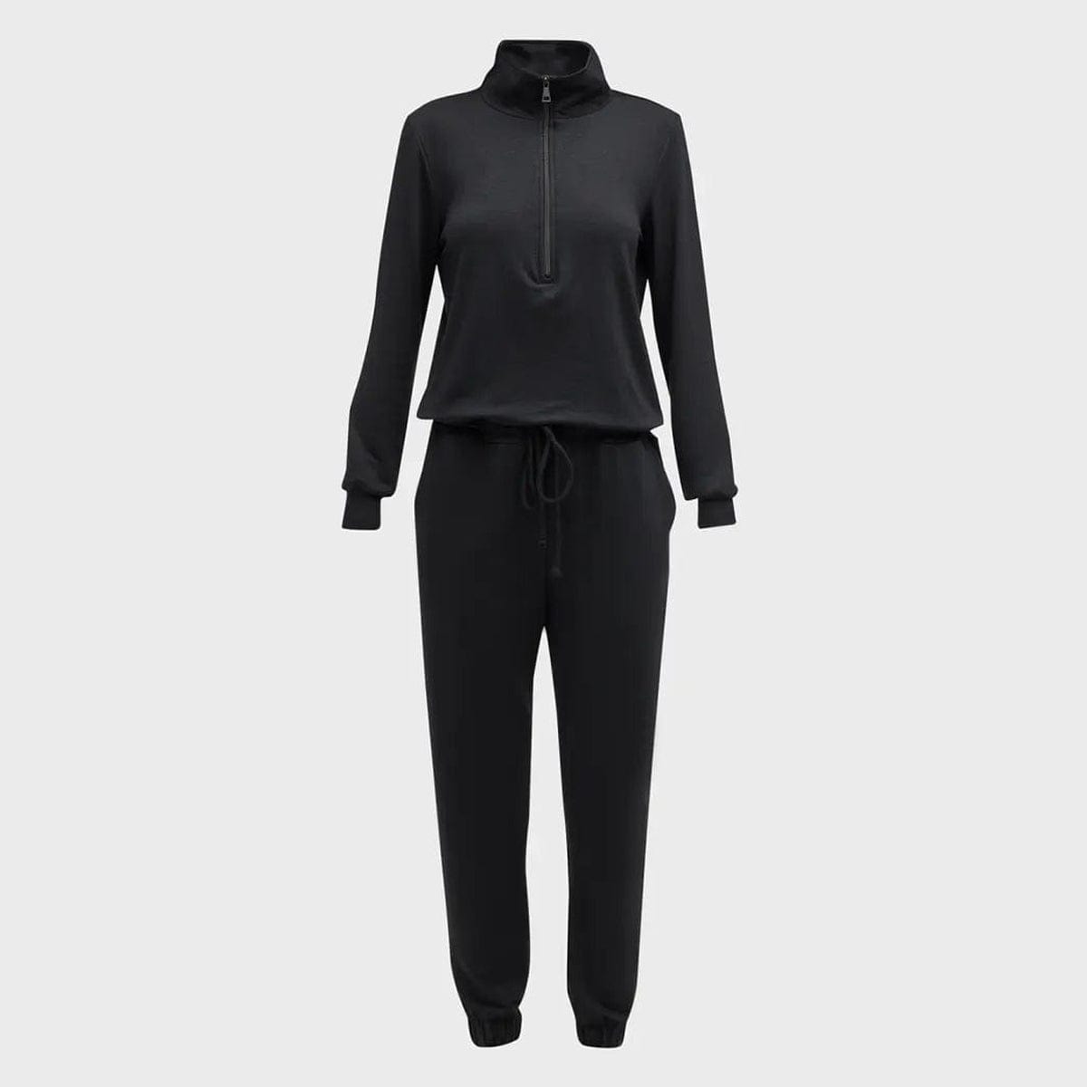 Ava Half Zip Modal Jumpsuit