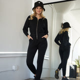 Restore Soft Terry Jumpsuit - Black
