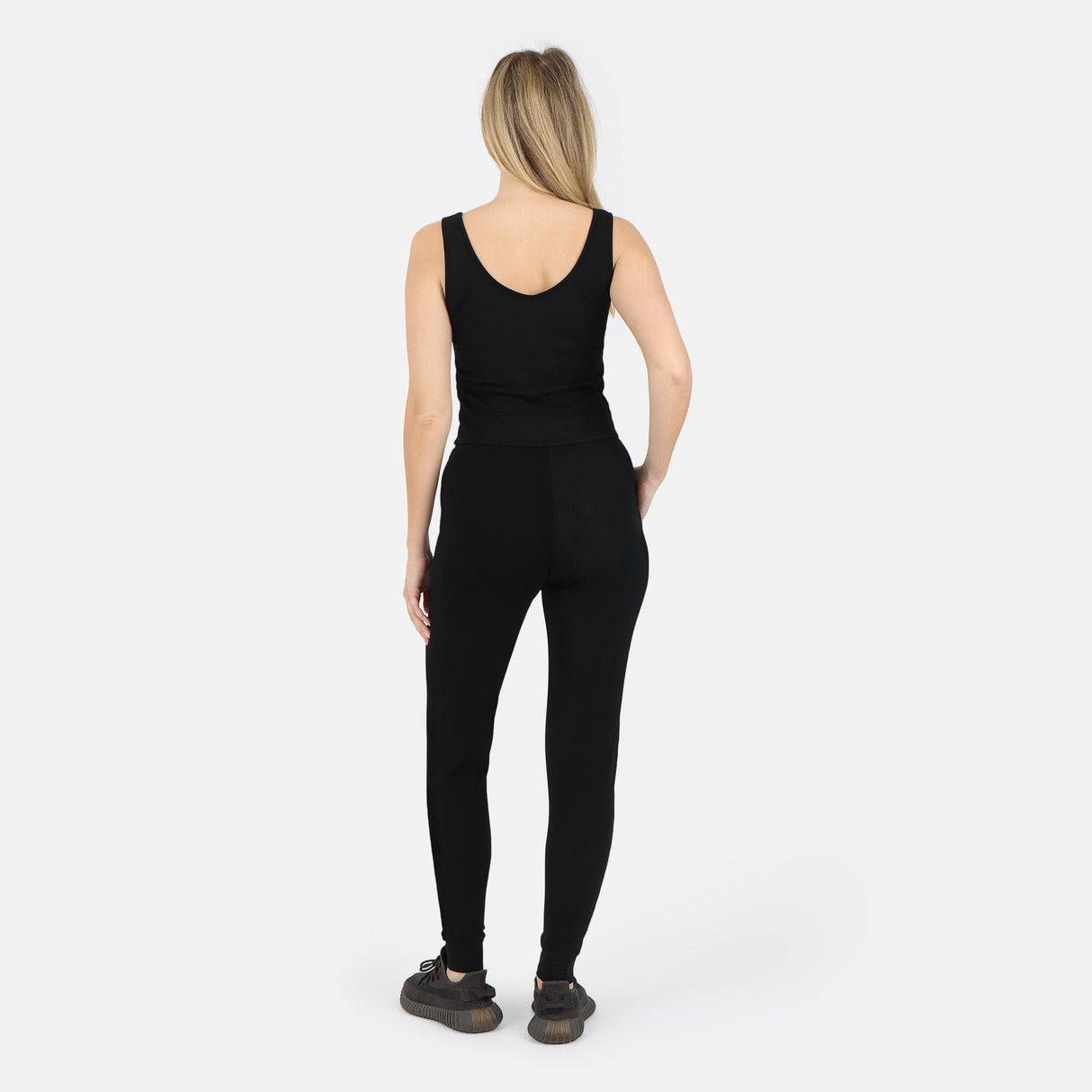 Self-Love Rib Tank - Black
