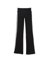 Ella Organic Cotton High-Rise Flare Stripe Leggings