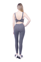 Klara Organic Cotton Twist Back Sport Bra