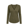 Monroe Organic Cotton Henley Long Sleeve