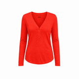 Monroe Organic Cotton Henley Long Sleeve