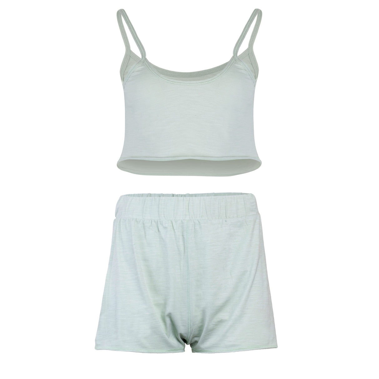 Kora Cotton 3-Piece Lounge Set - Sage