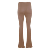 Sienna Modal Flare Pant - Pecan