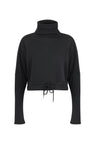 Britney Organic Cotton Roll-Neck Sweatshirt