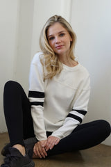 Gilda Organic Cotton Varsity Sweatshirt