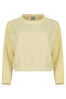 Ivy Boxy Cropped Modal Pullover - Sunny