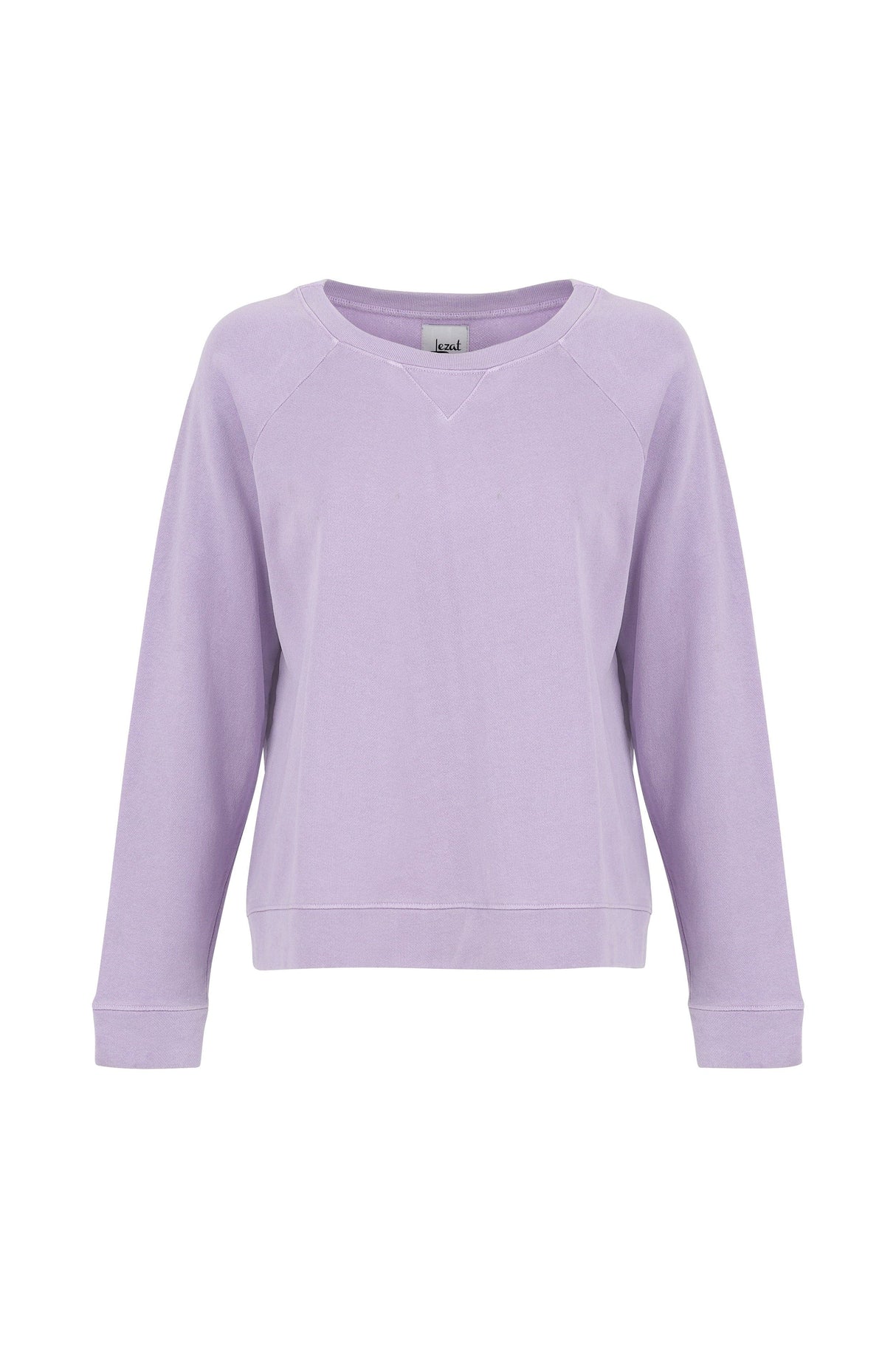 Melody Everyday Organic Cotton Pullover Sweatshirt - Lavender