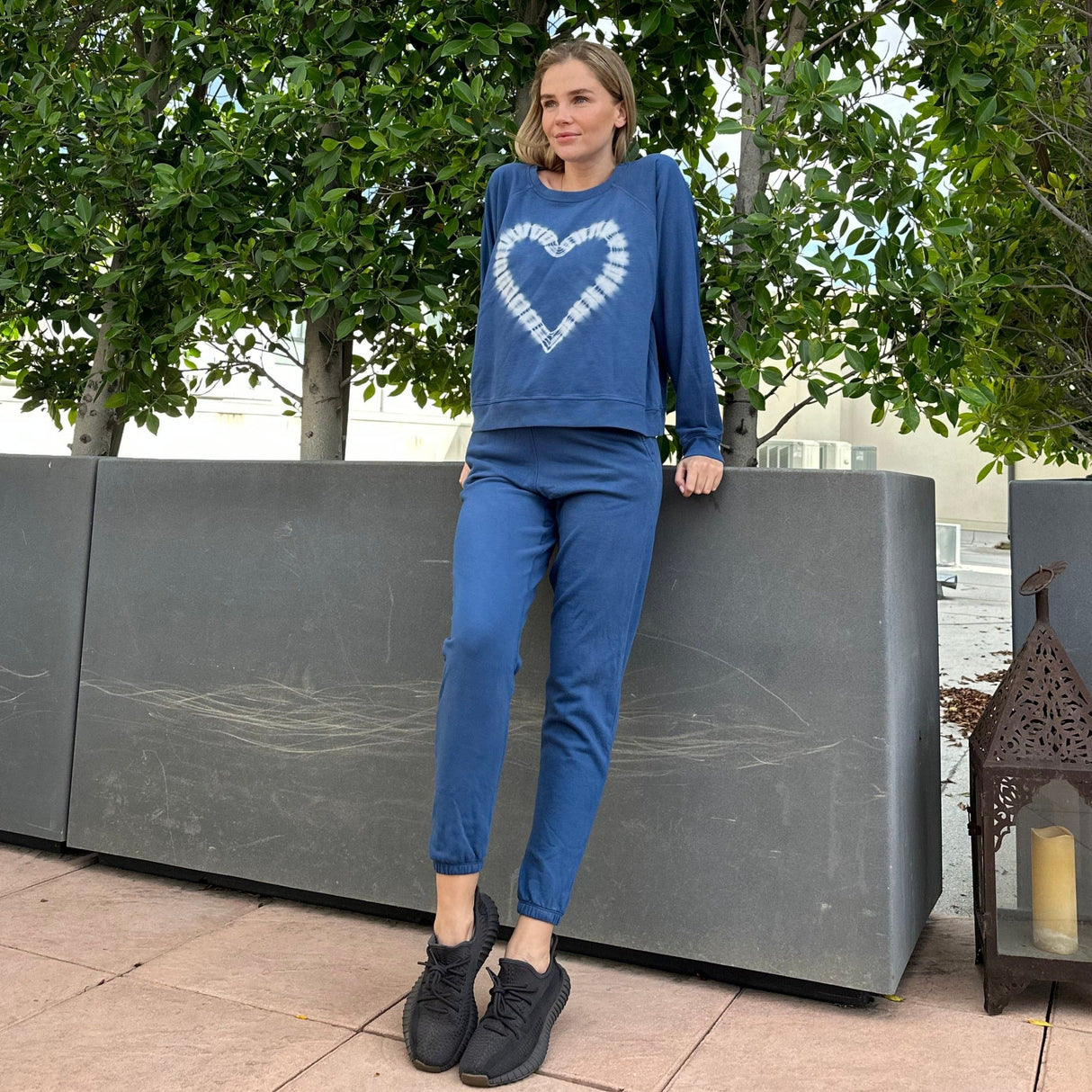 Heart-to-Heart Cotton Sweatshirt