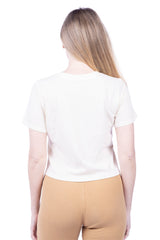 Cropped Everyday Organic Cotton Tee - Shrooms