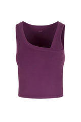 Eden Asymmetrical Organic Cotton Tank