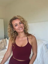 Lea Organic Cotton Cropped Tank