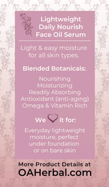 Lightweight Daily Nourish Face Oil Serum