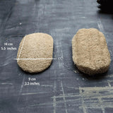 Natural Loofah Dishwashing Sponge – Set of 2