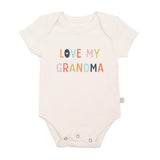 graphic bodysuit | love grandma