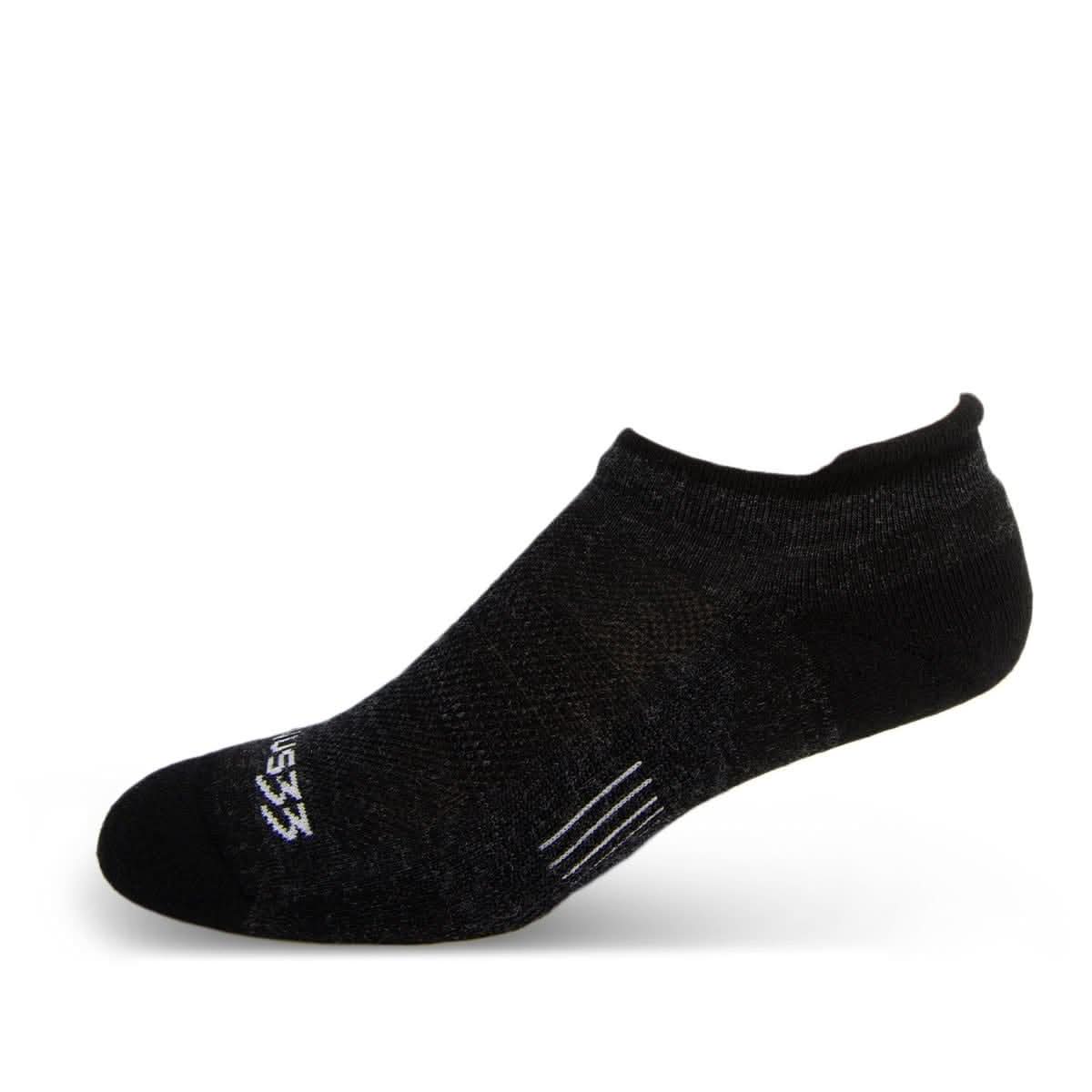 Microweight Cushion - No Show Tab Wool Socks Mountain Heritage