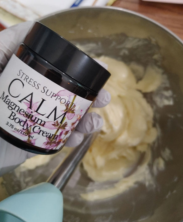 "Calm" Magnesium Body Cream -Anxiety Stress Support