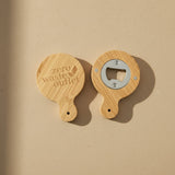 Magnetic Bamboo Bottle Opener