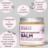 Make Up Remover Balm with Calendula, Fragrance Free