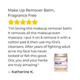 Make Up Remover Balm with Calendula, Fragrance Free