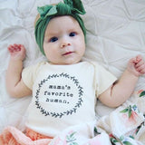 Mama's Favorite Human Organic Baby Bodysuit
