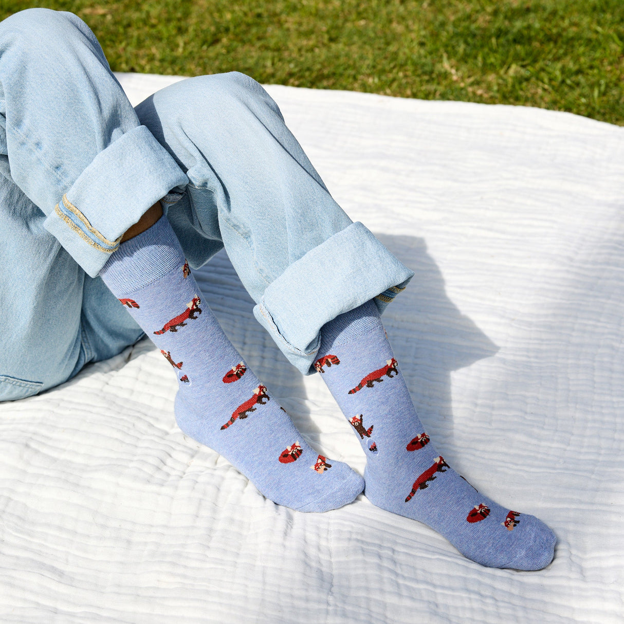 Socks that Protect Red Pandas