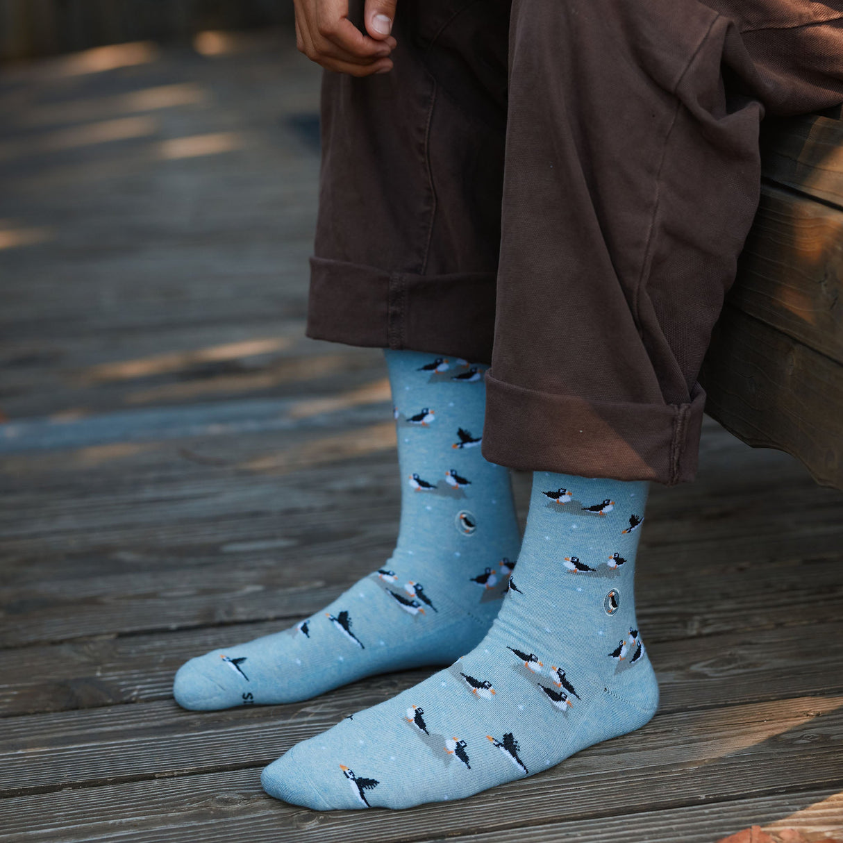 Socks that Protect Puffins