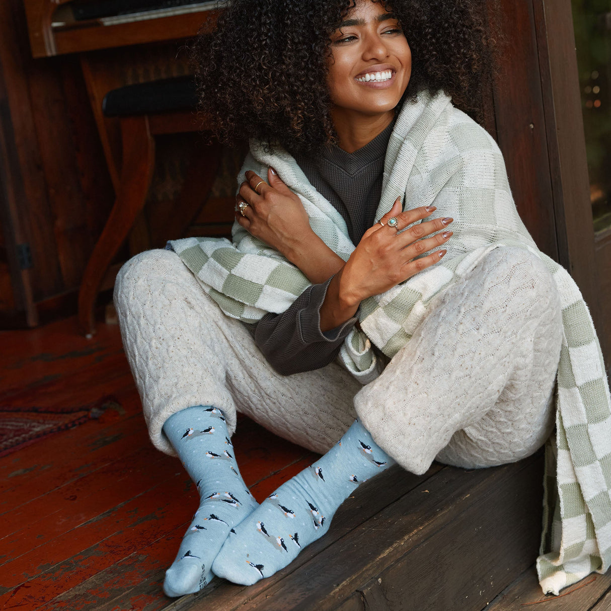 Socks that Protect Puffins