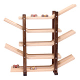 Amish-Made, Handcrafted Wooden Car Roller Racetrack Action Toy