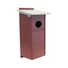 Wood Duck Bird House, Made with Durable Poly Lumber, Post-Mount Design