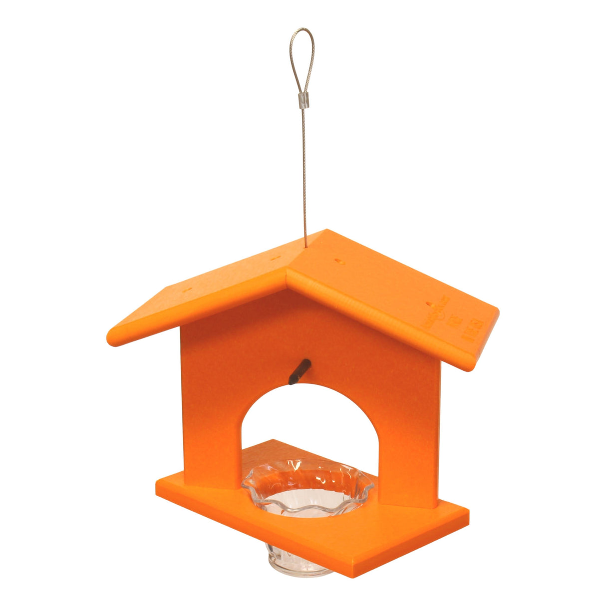 Hanging Oriole Jelly and Orange Bird Feeder, Eco-Friendly Poly Lumber