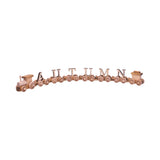 AmishToyBox.com Wooden Name Train Toy, Custom ABC Letter Train, Amish-Made