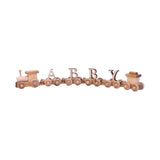 AmishToyBox.com Wooden Name Train Toy, Custom ABC Letter Train, Amish-Made