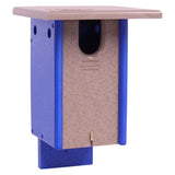 Bluebird House, Post Mount, Amish-Made with 100% Recycled Poly Lumber
