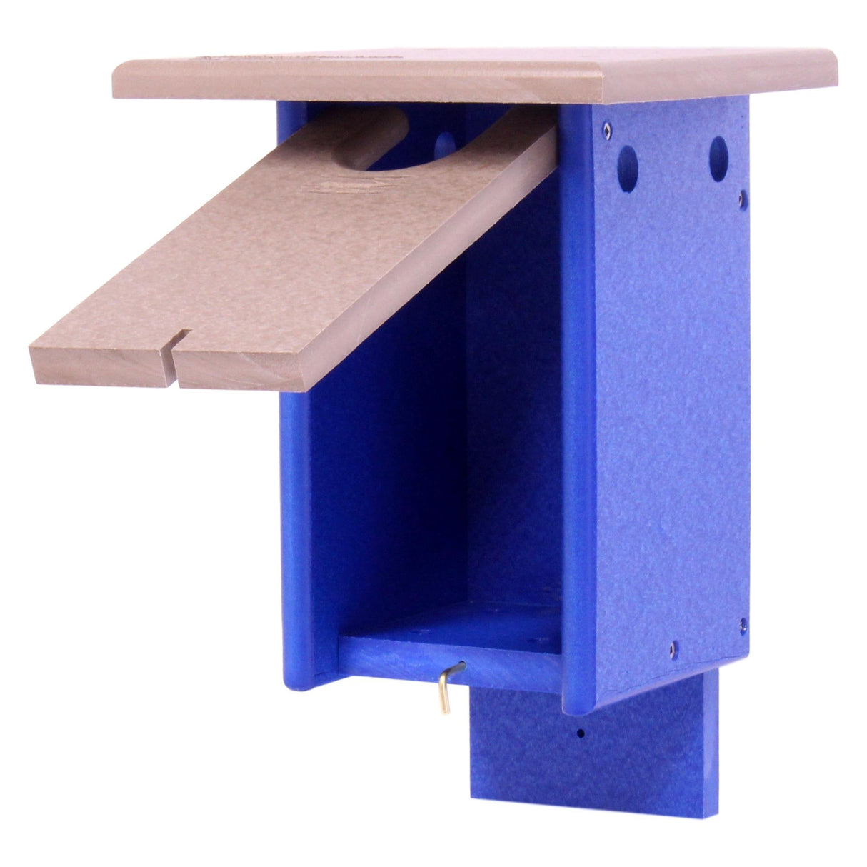 Bluebird House, Post Mount, Amish-Made with 100% Recycled Poly Lumber