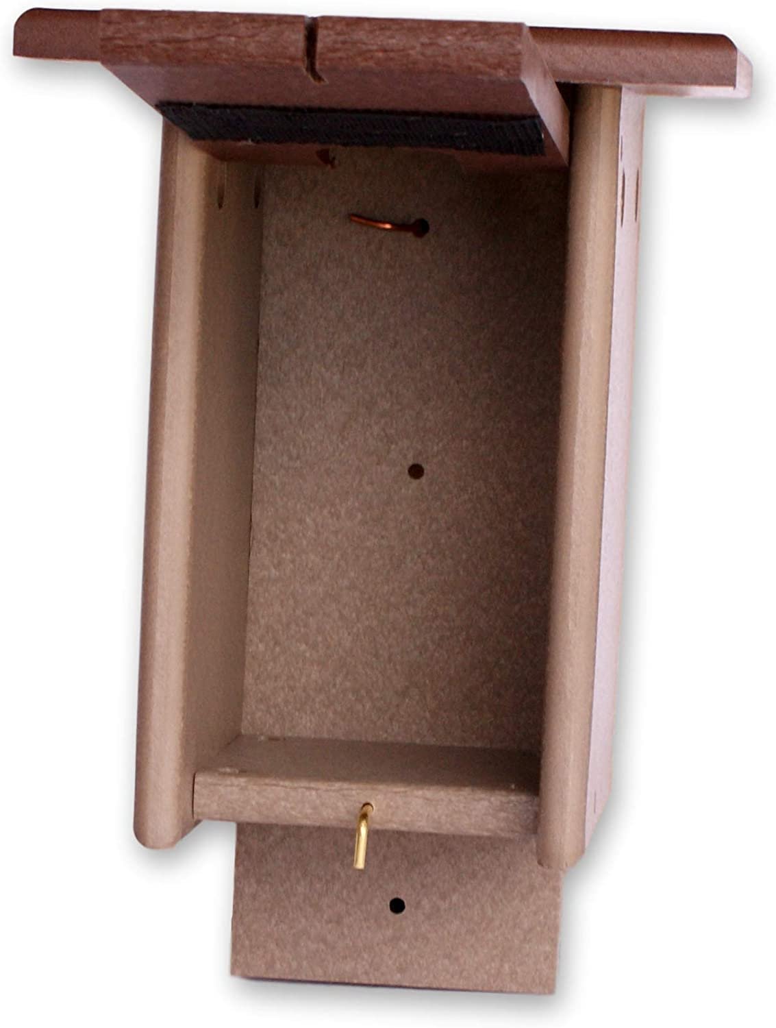 Bluebird House, Post Mount, Amish-Made with 100% Recycled Poly Lumber