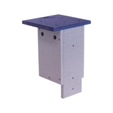 Bluebird House, Post Mount, Amish-Made with 100% Recycled Poly Lumber