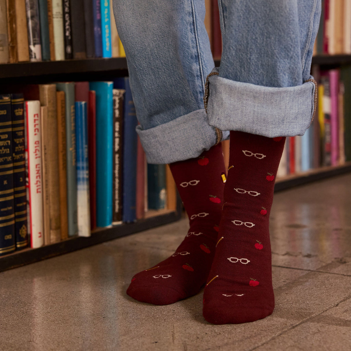 Socks that Give Books