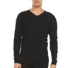 Midweight - Men's Long Sleeve V-Neck Sweater 100% Merino Wool