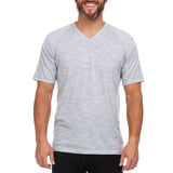 Microweight - Men's Wool V-Neck T-Shirt Woolverino
