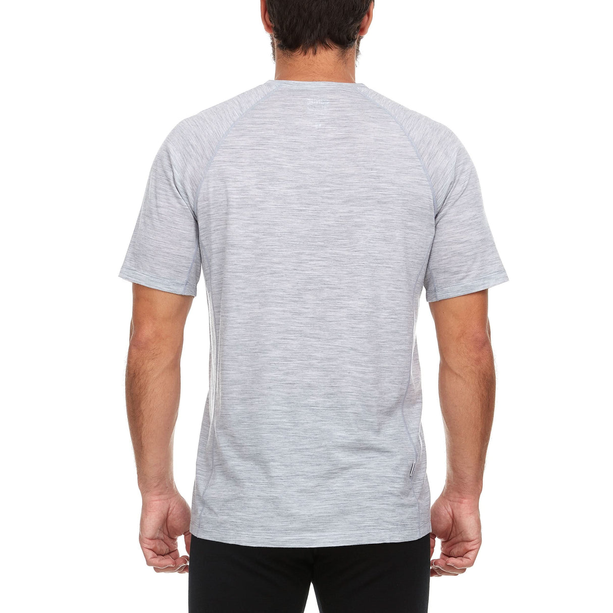 Microweight - Men's Wool V-Neck T-Shirt Woolverino