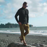 Microweight - Men's Wool 1/4 Zip Woolverino