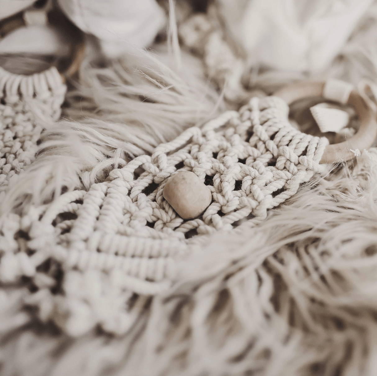 all-in-one toy | macrame 2 pc Set