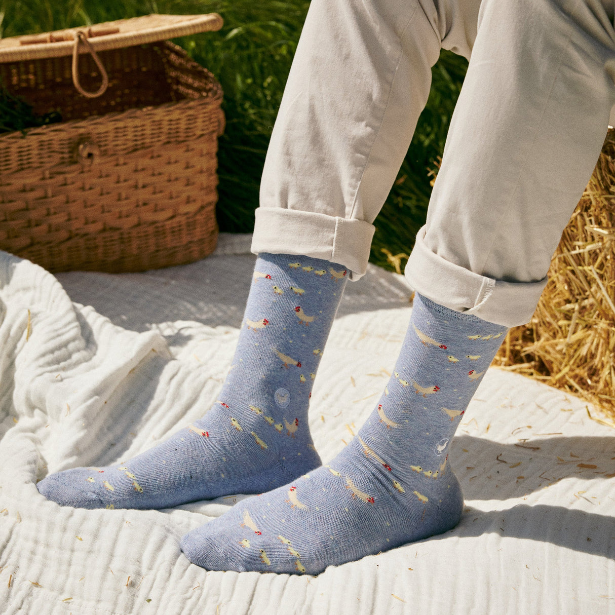 Socks that Save Chickens
