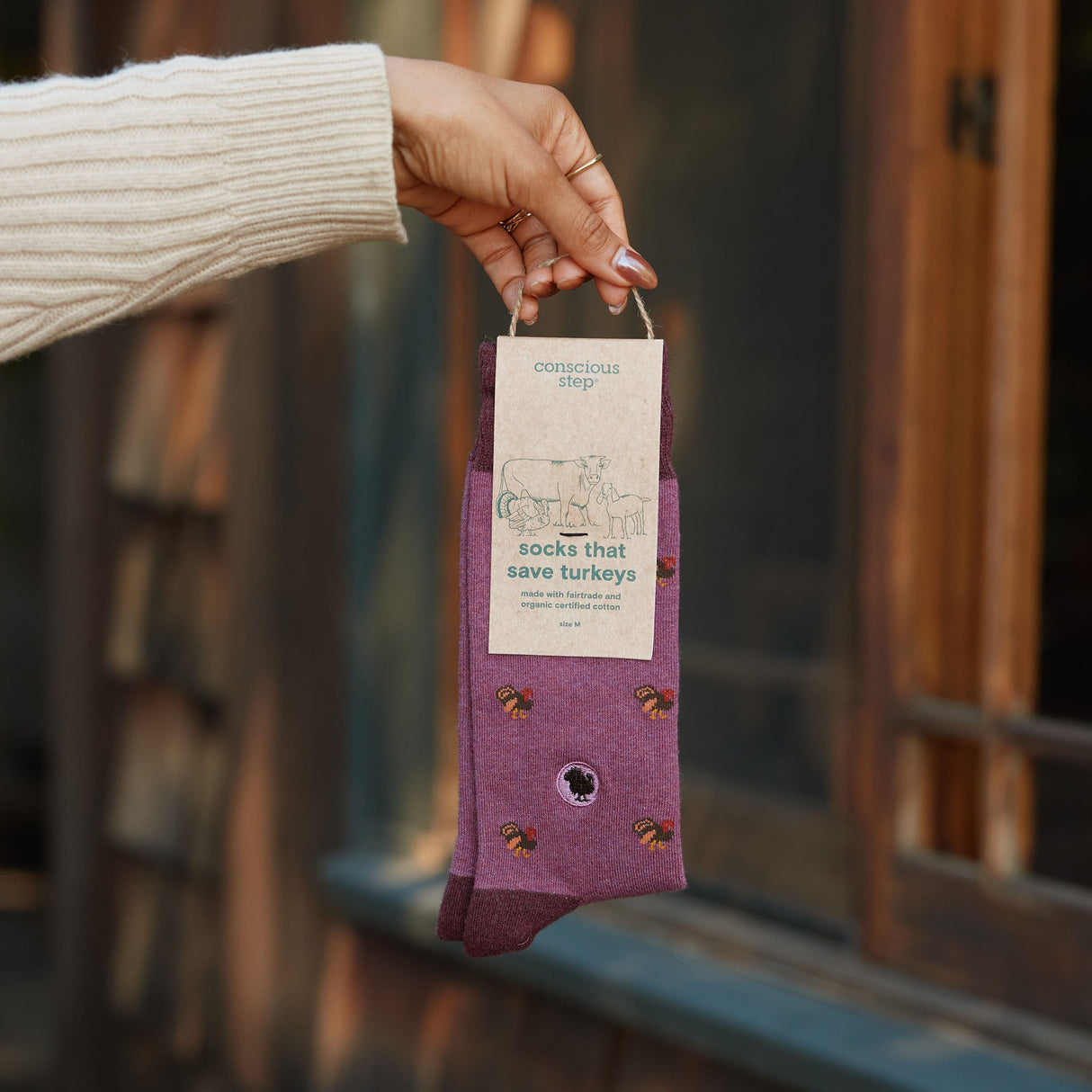 Socks that Save Turkeys